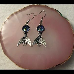 Mermaid tail earrings 🧜‍♀️